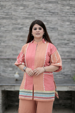 AAVARNAM by RENU - Mul Cotton Shirt & Pants Set