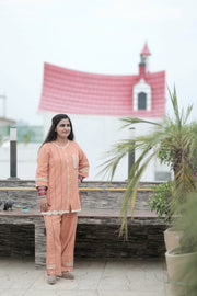 AAVARNAM by RENU - Mul Cotton Shirt & Pants Set