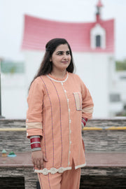AAVARNAM by RENU - Mul Cotton Shirt & Pants Set
