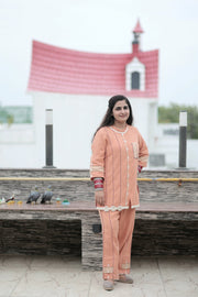 AAVARNAM by RENU - Mul Cotton Shirt & Pants Set