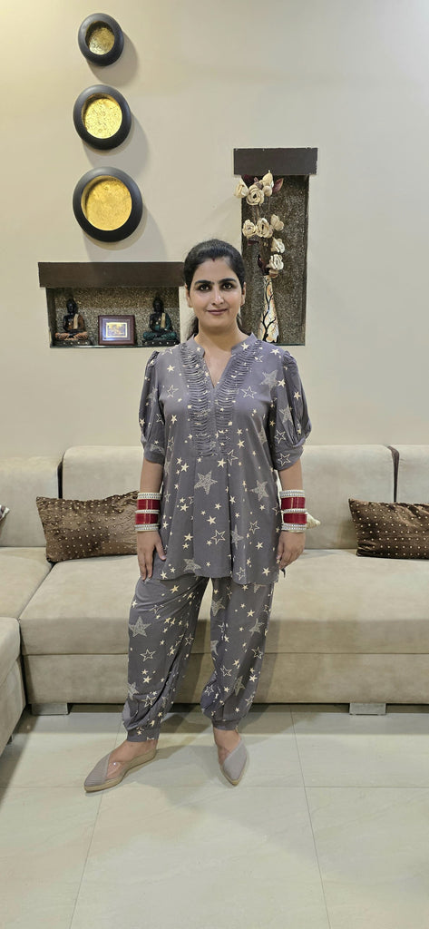 AAVARNAM By RENU - Soft Rayon Printed Co-Ord Set - A00001